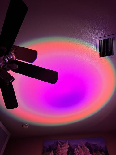 Customer photo review of The Sunset Lamp™