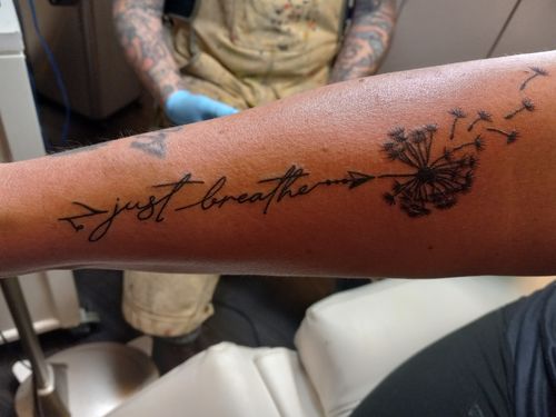 Customer photo review of Signature Tattoo Numbing Cream