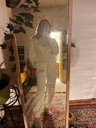 Customer photo review of Hope World Crewneck Sweater