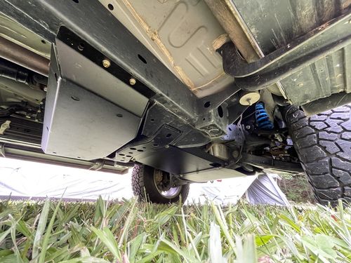 Customer photo review of Bash Plates For Mitsubishi Triton MQ & MR