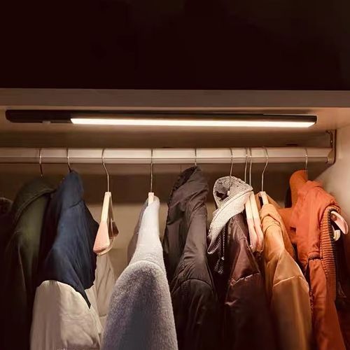 Customer photo review of EZVALO Dual Color Wireless Motion Sensor Light (2nd Gen.) - 18" Aluminum