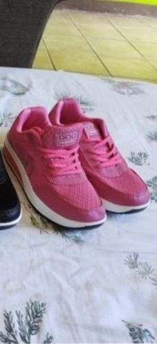 Customer photo review of Women Orthopedic Corrector Running Walking Sneakers, Comfortable Working Shoes