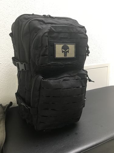 Customer photo review of US Assault Pack Large Laser Cut Rucksack 36 L