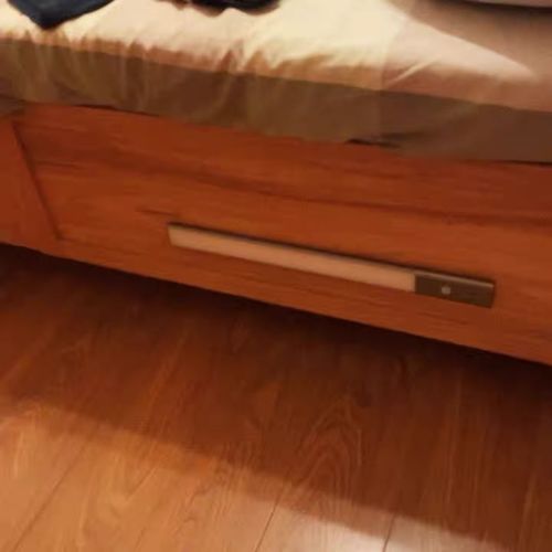 Customer photo review of EZVALO Dual Color Wireless Motion Sensor Light (2nd Gen.) - 18" Aluminum