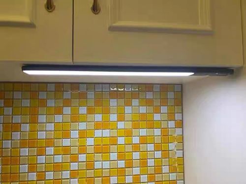 Customer photo review of EZVALO Dual Color Wireless Motion Sensor Light (2nd Gen.) - 18" Aluminum