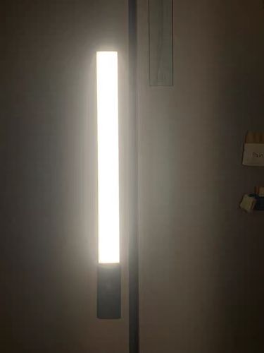 Customer photo review of EZVALO Dual Color Wireless Motion Sensor Light (2nd Gen.) - 18" Aluminum