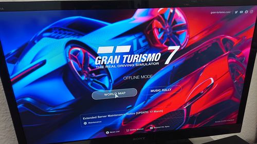 Customer photo review of Gran Turismo 7 (PS5)