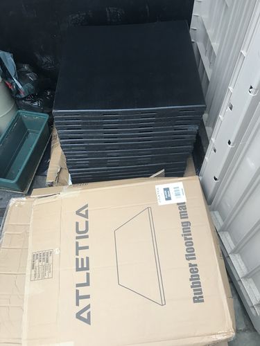 Customer photo review of 1m² SolidProtect 20mm Bodenschutzmatte | 100x100cm