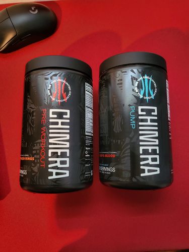 Customer photo review of CHIMERA PRE WORKOUT