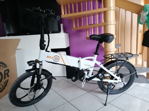 Customer photo review of BEZIOR M20 350W Electric Bike 35km/h Foldable City E-bike