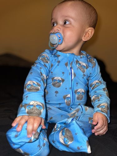 Customer photo review of Pugg Life Convertible Footie