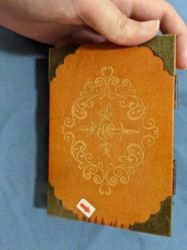 Customer photo review of Mystery DnD Dice Set Mystery Box