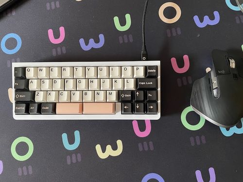 Customer photo review of IDOBAO Abacus(ID42) 40% Hot-swappable Mechanical Keyboard Kit