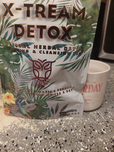 Customer photo review of (SOFTER) VIVENER DETOX TEA with 30 baggies inside (FOR SENSITIVE STOMACH) SOFTER VERSION 🌱with extra ginger and ginger aftertaste ✅FOR MORE IMMUNE SUPPORT BOOST