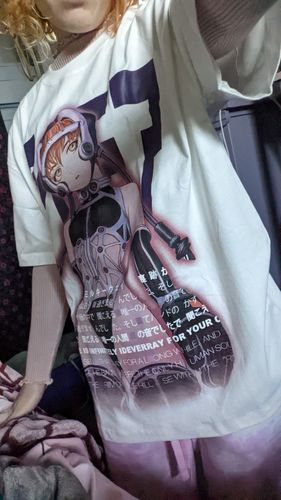 Customer photo review of Harajuku Style H Girl Tee