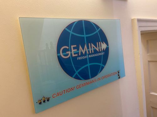 Customer photo review of "72x46" Custom Design Glass Wall Art