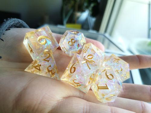 Customer photo review of Spacebreaker clear/blue