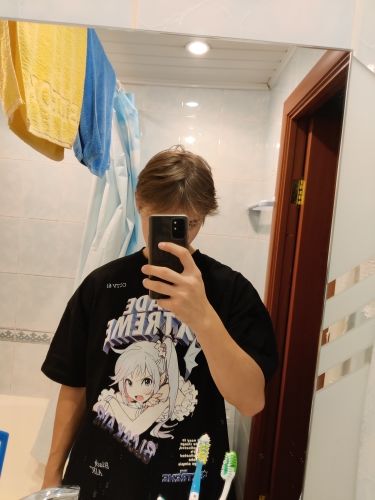 Customer photo review of Harajuku Style "Made Extreme" Anime Girl Tee