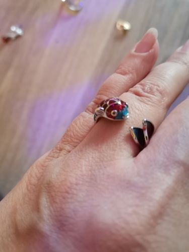 Customer photo review of Anello del Drago Protettore