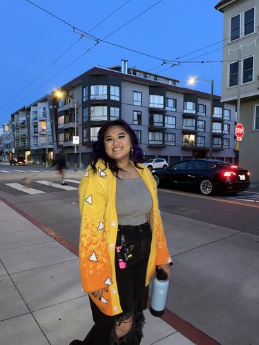 Customer photo review of Thunderclap Cardigan