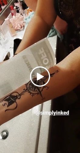 Customer video review of Compass Tattoo