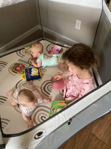 Customer photo review of Pop N' Go® Playpen