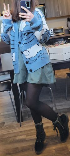 Customer photo review of Final Selection Cardigan