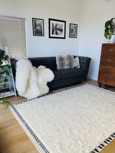 Customer photo review of Rocco Berber Style Wool Rug