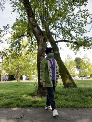 Customer photo review of Stone Pillar Cardigan