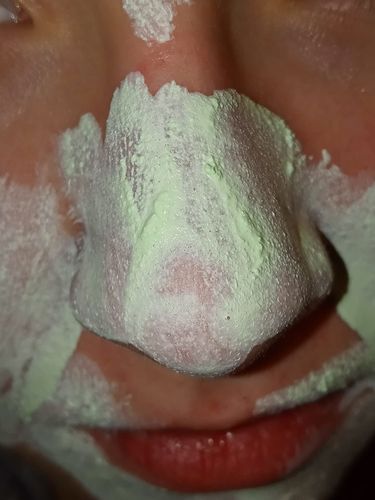 Customer photo review of Hot Sale - Poreless Deep Cleanse Green Tea Mask