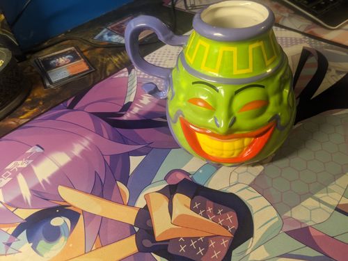 Customer photo review of Pot of Greed Limited Edition Collectible Tankard