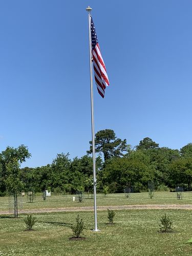 Customer photo review of 4x6ft 2-ply polyester American Flag (Popular Size)