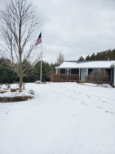 Customer photo review of 30 ft. Commercial Flagpole with External Rope Halyard Rated At 86 mph