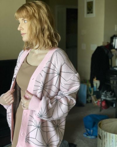Customer photo review of Demon Sister Cardigan