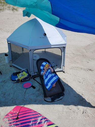 Customer photo review of Pop N' Go® Playpen