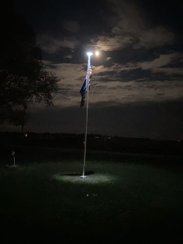 Customer photo review of 3.5 in. Nickel Plated Zinc Flag Snap with Vinyl Cover - Pair