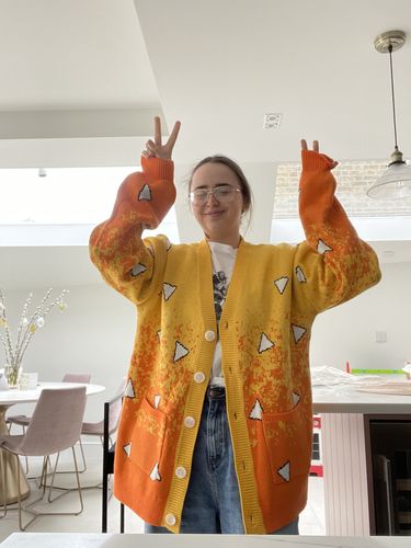 Customer photo review of Thunderclap Cardigan