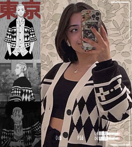 Customer photo review of Dragon Cardigan