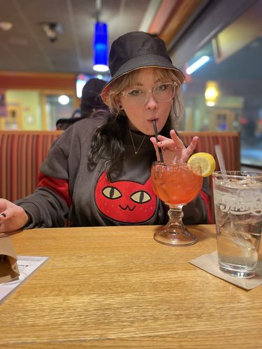 Customer photo review of Cat Sweater