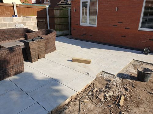 Customer photo review of Polydrain Shallow Drainage Channel A15 Black Plastic 1m Length