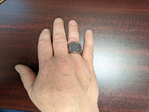Customer photo review of Ouroboros Vegvisir