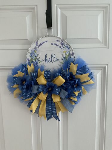 Customer photo review of UITC Rail Wreath Board UITC-Rail