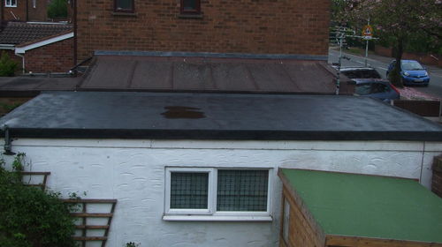 Customer photo review of Everbuild 905 Black Jack All Weather Roof Coating 5 Litre