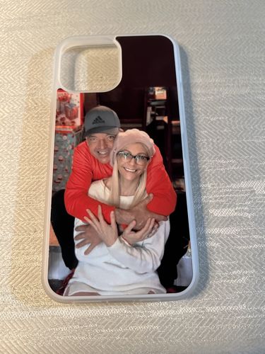 Customer photo review of Luxury Custom iPhone Case