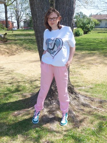 Customer photo review of S.H Unisex Shirt Match Jordan 4 White Oreo "Tech White"