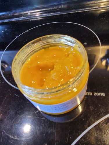 Customer photo review of Sea Moss Turmeric Face Mask