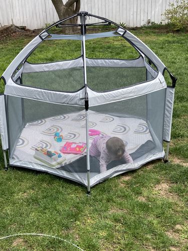 Customer photo review of Pop N' Go® Playpen