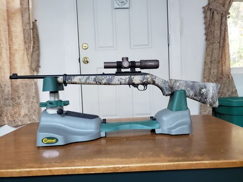 Customer photo review of MT 1.2-6x24 WA Rifle Scope with Red/Green Illuminated Reticle, 30mm Tube w/ Scope Rings, Crossbow Scope
