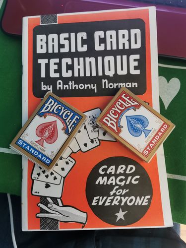 Customer photo review of Basic Card Technique by Anthony Norman - Book