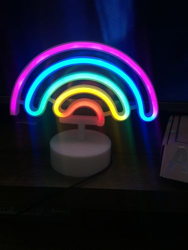 Customer photo review of Rainbow LED Night Light